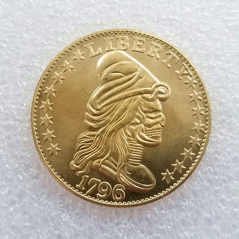 1796 HOBO USA United State Commemorative Collectible Souvenirs Silver Coins