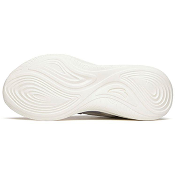 Anta Lightweight Comfortable Shock Absorbing Non-Slip Wear-Resistant Low-Top Running Shoes Women Sneaker White Purple 922145564-1