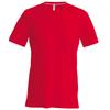 Kariban Мужская футболка с коротким рукавом и V-образным вырезом Slim Fit