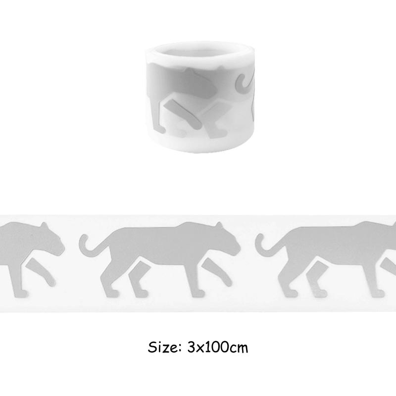 Термотрансферные серебряные светоотражающие ленты, наклейки для одежды для домашних животных, наклейки для кукол, термопресс, аппликация Parches Ropa, виниловая пленка «сделай сам»