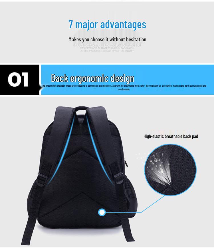 Школьный рюкзак World of Tanks: Вместительный детский повседневный рюкзак, три размера.