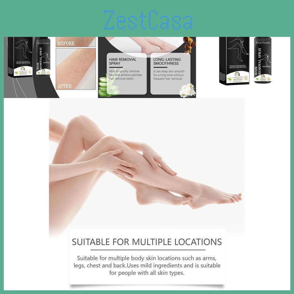 Освежающий спрей для очищения тела West Month Нежная увлажняющая формула для мягкой кожи