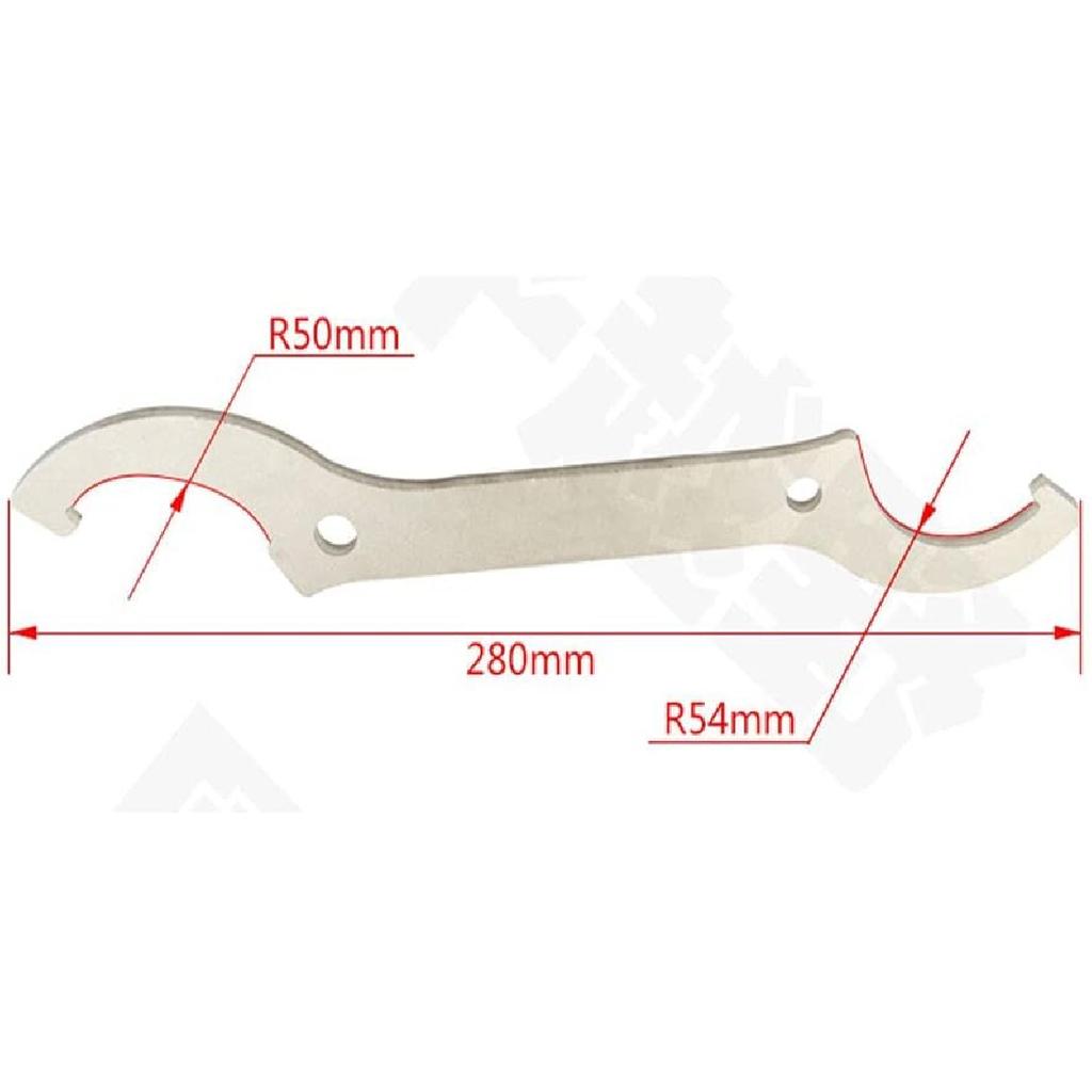 Universal Motorcycle Rear Shock & Steering stem Wrench Spring Adjustment Tool for SX SXF YZ YZF WRF CRF KX KXF RM RMZ DRZ 125-530