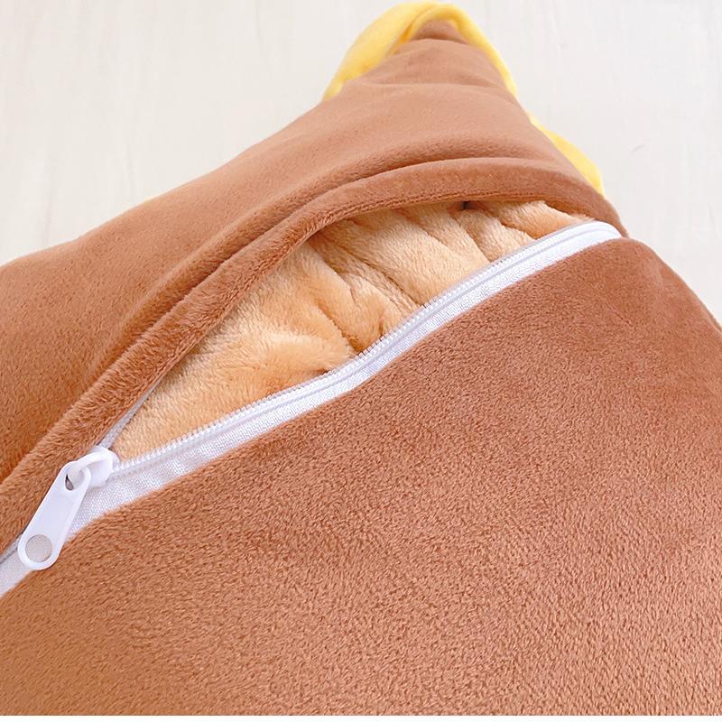 40x40cm New Cute Pillow Rabbit Biscuit Tulip Air Conditioning Pillow Car Interior Cushion Floor Pillow Office Chair Cushion