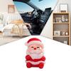 Mini Santa Figure Christmas Miniature Desktop Decor Collectible Santa Claus Ornament For Bedside Shelf Kitchen Dining Table Car