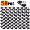 50/1Pcs Waterproof Fast Plug Double-Wire Plug-in Connector Car Electrical Cable Snap Connectors 2 Pin Way Strip Lights Terminal Plug Connectors 4