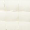 2 Seater Indoor And Outdoor Bench Cushion With 8 Stitches For Chairs Sofas 110x48x8 Cm Cream