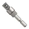220USB Socket Adapter Wrench Hook for Tightening/Loosening 3/8 (9.5mm) SQ X 58mm USBBSQ3S10 Silver Drive Angle: 3/8 (9.5mm)