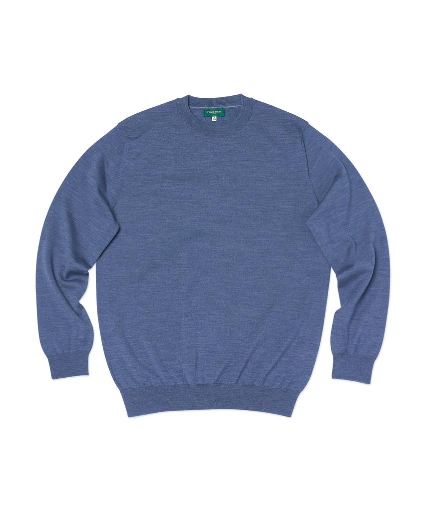 PRODESHIRT Премиальный повседневный джемпер с круглым вырезом (синий)