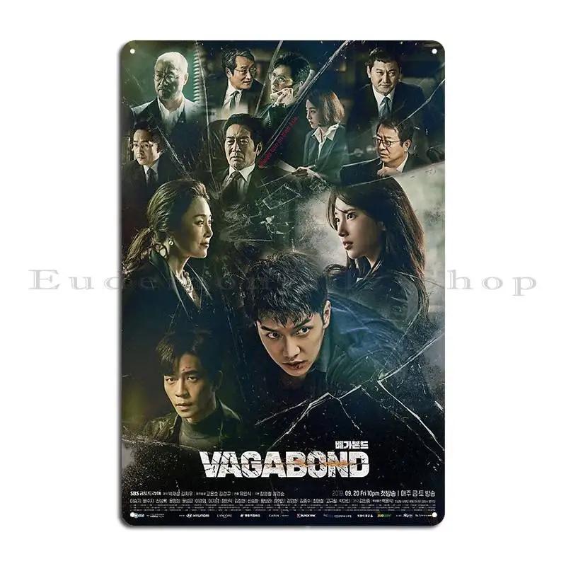 Vagabond Kdrama Metal Sign Cinema Decoration Customize Home Home Tin Sign Poster