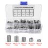 100pcs M6 Stainless Steel Coiled Wire Helical Screw Thread Inserts Set