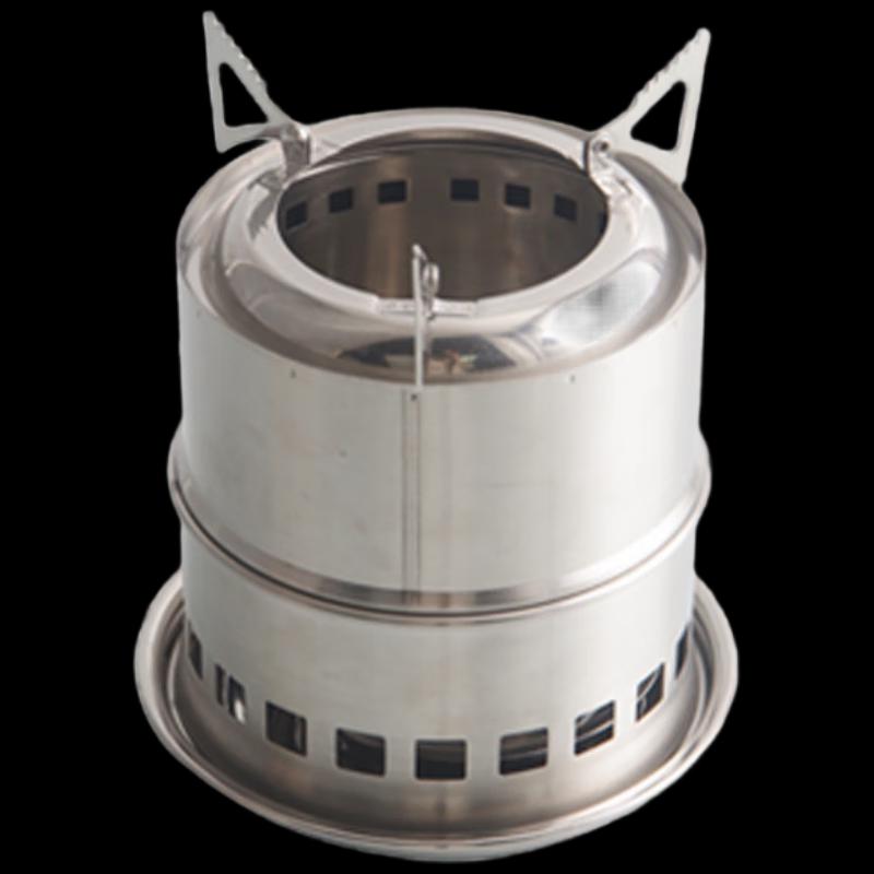 Portable Stainless Steel Campfire Tea Wood Stove