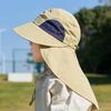 Детская шляпа от солнца, защита от ультрафиолета, дышащая шляпа от солнца, детская быстросохнущая шляпа-ведро контрастного цвета