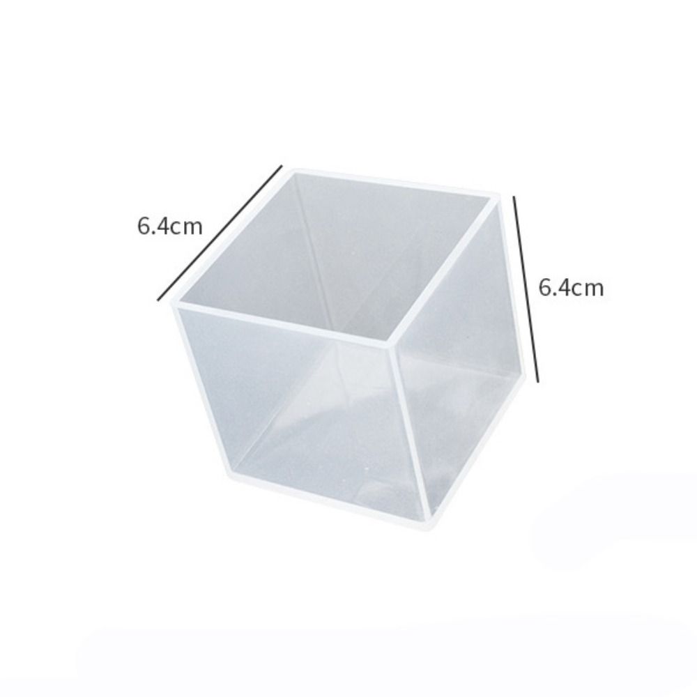Глубокие квадратные кубические формы, большие формы из эпоксидной смолы, форма для кубических свечей, изготовление ювелирных изделий