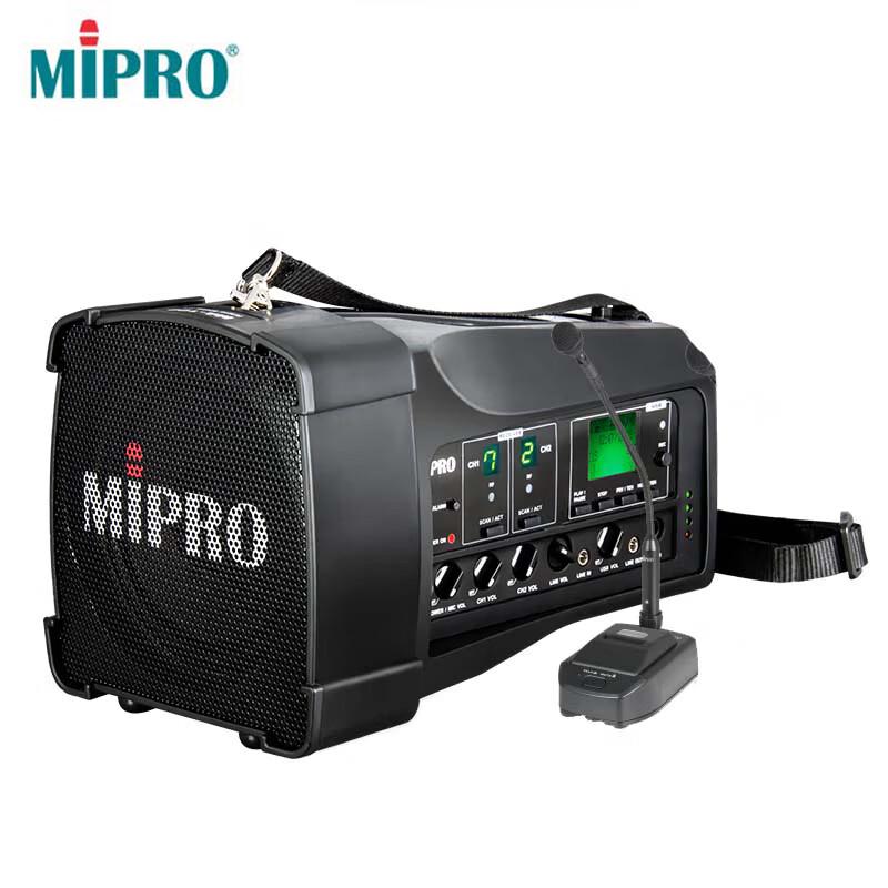 MIPRO MA-100DBII Портативная уличная Bluetooth-колонка с микрофоном на гибкой стойке, штекер CN (адаптер в комплекте)