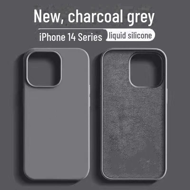 Твердый силиконовый чехол для iPhone 16 Pro и Apple 15 Pro с логотипом — полное покрытие, защита от падений