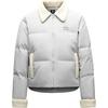 Anta Градиентный воротник-молния Удобная дышащая универсальная повседневная куртка-пуховик для женщин Верхняя одежда Cloud-Gray 962448904-1