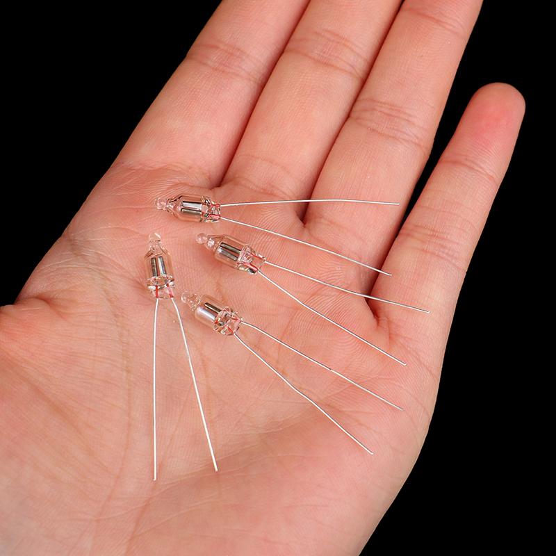 20 шт. Неоновая индикаторная лампа Красные знаки 5 мм Неоновая лампа Свечение 5X13 мм 220 В Неоновые индикаторные лампы Кнопочные лампы-переключатели