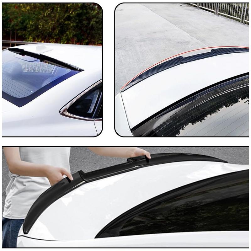 Подходит для большинства автомобилей Задний спойлер Крыло Спойлер багажника Трехступенчатый регулируемый автомобильный спойлер Автомобильный спойлер Крыло Спойлер для женщин