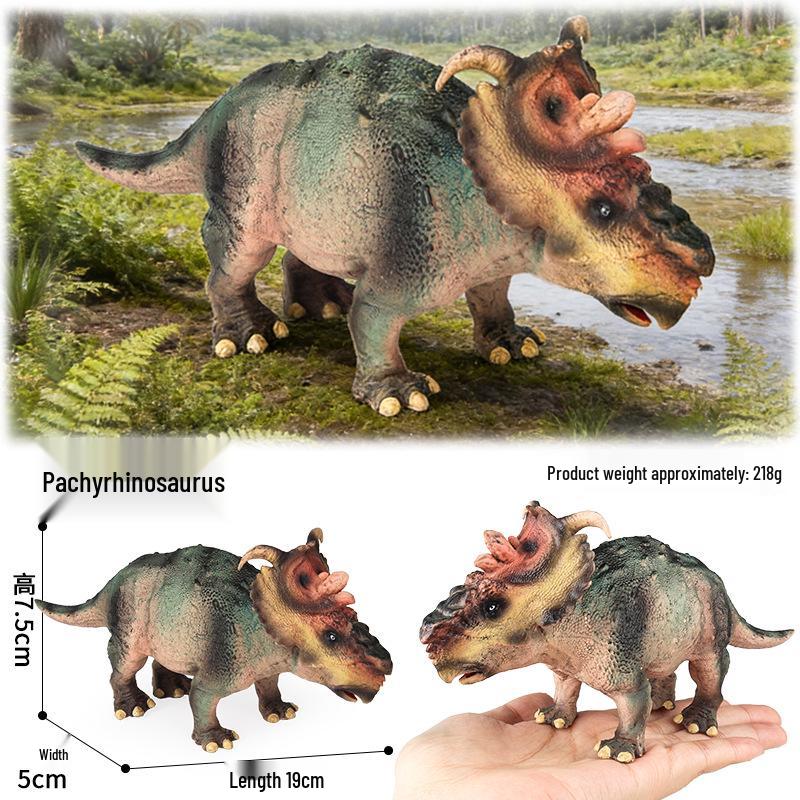 Dinosaur Model Set: T. Rex, Spinosaurus, Mosasaurus, Stegosaurus, Triceratops Cognitive Toys