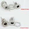 DC099 DC Power Jack Socket Female Panel Mount Connector Metal 5.5 mm x 2.1mm DC-099 Open Hole 11MM 5.5*2.1 5.5*2.5