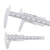 Ramidos 80mm Mini Plastic Student Sliding Vernier Caliper Gauge Measurement Tool
