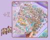 Книга-наклейка 3D «Спокойный городок» для детей