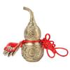 Pure Brass Wu Lou Cucurbit Gourd Home Decoration Symbol of Luck and Treasure