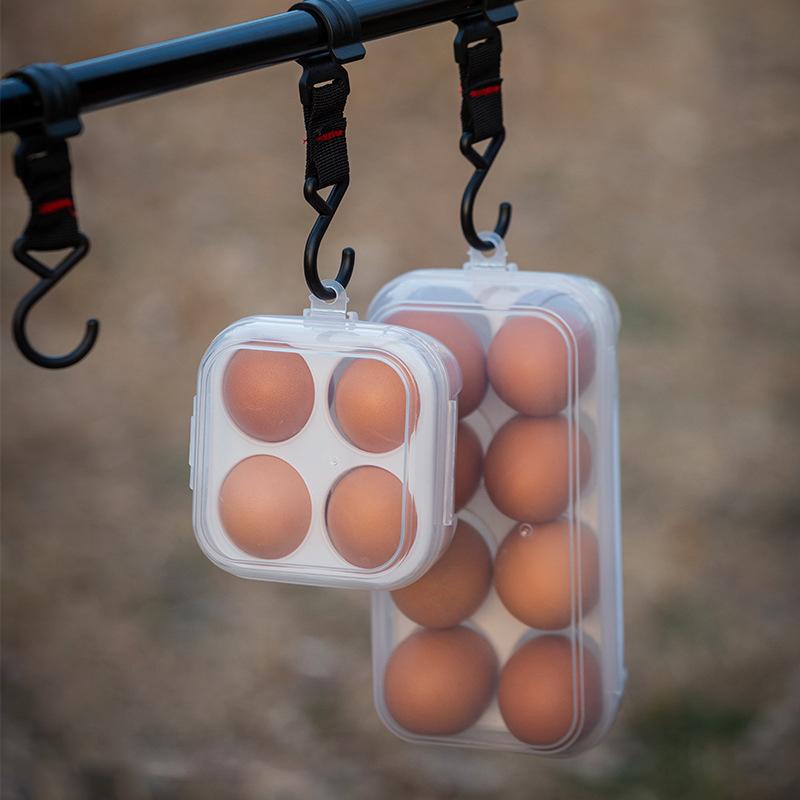Уличный противоударный ящик для хранения яиц, портативный кемпинговый небьющийся лоток для яиц, защитный пластиковый ящик для дома, небьющийся дорожный ящик