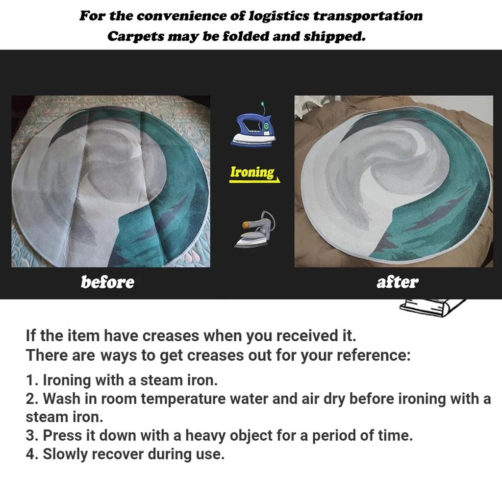 Европейский Ретро Китайский Круглый Ковер Гостиная Чайный Столик Коврик Подушка для Компьютерного Кресла Домашнее Украшение Нескользящий Мягкий Пушистый Ковер