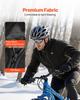 Heated Fleece Jacket for Men, Heated Sweatshirt with 7.4V 16000mAh Rechargeable Power Bank Pack, 6 Heating Zones, 3 Temp Levels, 3h/6h/10h Warmth, for