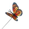 Lawn Decor Garden Decoration Fake Butterflies Artificial Butterfly with Rods Simulation Color