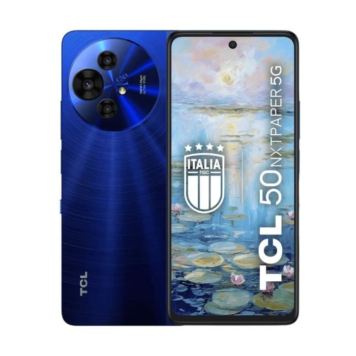 TCL 50 NXTPAPER 5G 8 Go/256 Go Bleu (Midnight Blue) Double SIM