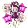 Cartoon Aluminum Film Balloons for Children's Birthday Party Festival Decoration Aluminum Foil Balloons
