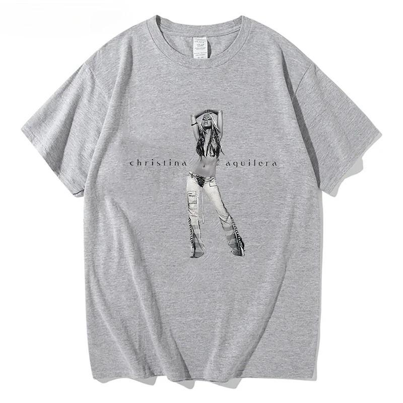 2026 Christina Aguilera Anniversary Anniversary Womens and Mens Universal Fashion Streetwear Pattern Aesthetic Tshirt