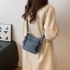 Трендовая джинсовая сумка 2025 новая женская уличная повседневная на плечо в иностранном стиле маленькая сумка корейская версия модная сумка-мессенджер