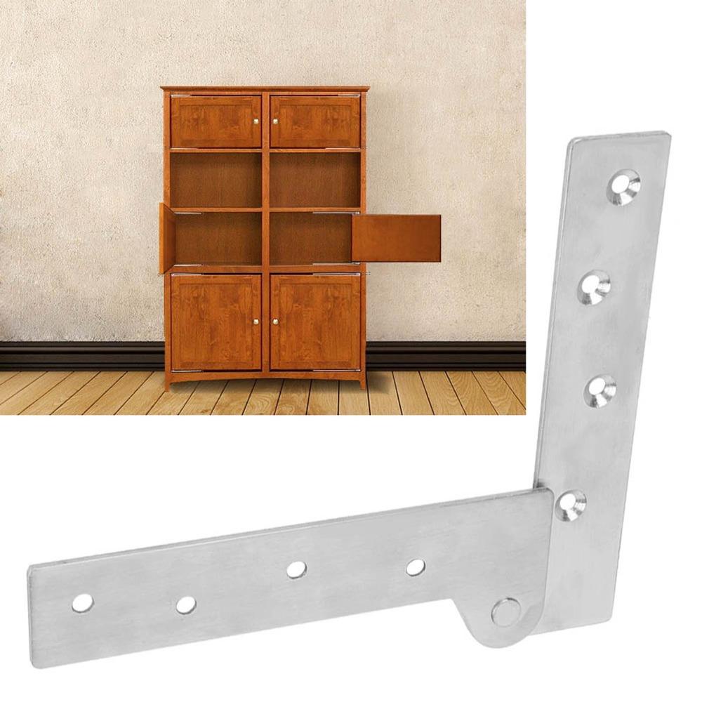 2pcs Stainless Steel Cabinet Pivot Hinges Easy Install Hidden Pivot Hinges Pivot Hinges Kitchen