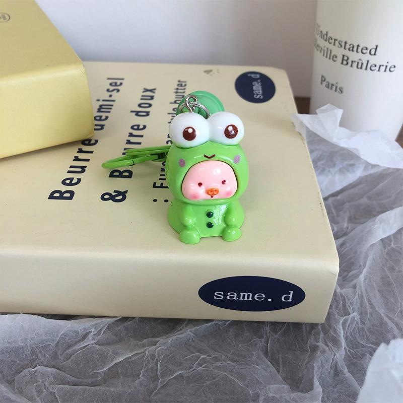 Мультяшные креативные животные-талисманы для женщин и девочек, милый кулон в виде свиньи, брелок для ключей, украшения для рюкзака, аксессуары, подарки