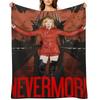 Милен Фармер Nevermore Постер 2024 Плед Тяжелый Клетчатый Для дивана Пледы