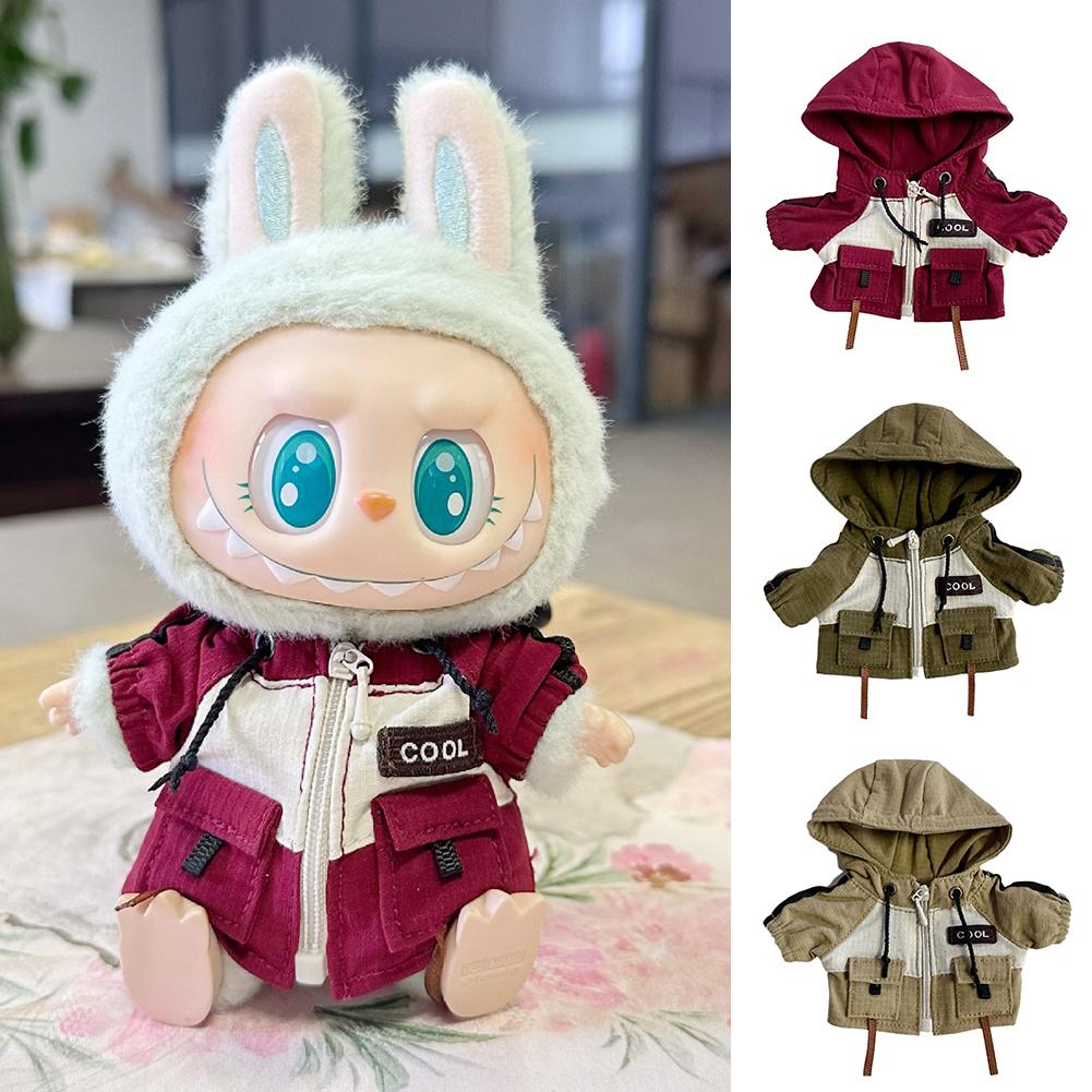 Мини Модное Крутое Пальто Одежда для Куклы Милая Изысканная Кукольная Декорация Аксессуары Одежда для Наряжания для Куклы Лабубу