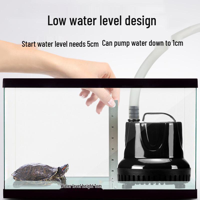 Silent Mini Submersible Water Pump for Goldfish Tanks, Small Rockeries, Waterfalls, Fountains, and Circulation Filters