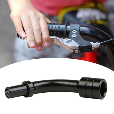 Велосипедная V-образная тормозная трубка Noodle Cable Guide Pipe из алюминиевого сплава Велосипедная изгибаемая масляная внутренняя трубка