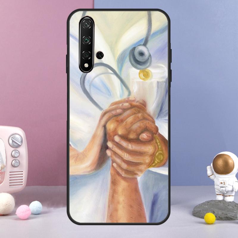 Medicine Doctor Nurse For Huawei Nova Y70 Y90 Y60 Y72 Y73 Y61 Y91 7i 8i 11i 12i 12s 9 10 SE P20 P30 P40 Lite Case