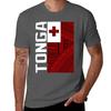 Tonga Flag TShirt Large Size Casual Tee Shirt