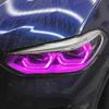 Совместимо с BMW G01, G02, G08 (2018-2021 гг.): Семицветные RGB Дневные Ходовые Огни с Управлением через Мобильное Приложение