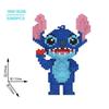 Набор игрушек Stitch Blocks Игрушки на Хэллоуин Фигурка Конструктор Игрушки для детей Микро-блоки Клоун Призрак Украшение на Хэллоуин Подарки