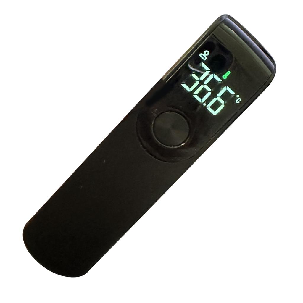 Forehead Thermometer Black Mini Portable Contactless Infrared Handheld Electronic Thermometer for