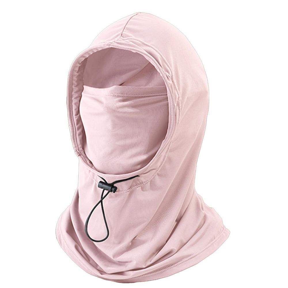 New Breathable Head Cap Ice Silk with Shawl Mask Cap Sunscreen Hat Cycling
