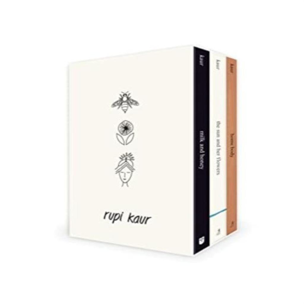 Rupi Kaur Trilogy Boxed Set by Rupi Kaur Paperback Book 9781398528901
