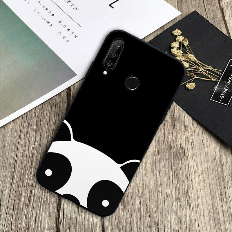Мультяшная панда для Huawei Nova 12s 12i 11i 7i 8i Y73 Y70 Y90 Y60 Y72 Y61 Y91 9 10 SE P30 Pro P40 Lite Чехол